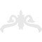 Ekena Millwork Pitch Florence Architectural Grade PVC Gable Pediment, 36"W x 21"H x 1"P (14/12) GPP036X021X100FLO - alternate 2